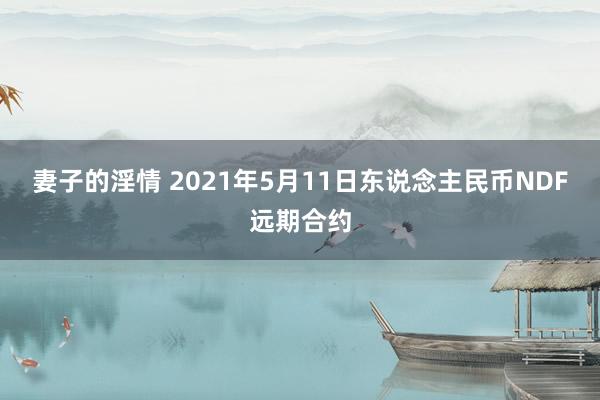 妻子的淫情 2021年5月11日东说念主民币NDF远期合约