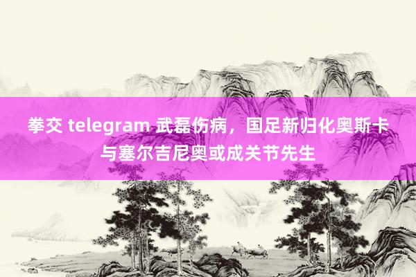 拳交 telegram 武磊伤病，国足新归化奥斯卡与塞尔吉尼奥或成关节先生