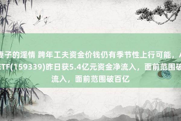 妻子的淫情 跨年工夫资金价钱仍有季节性上行可能，A500ETF(159339)昨日获5.4亿元资金净流入，面前范围破百亿